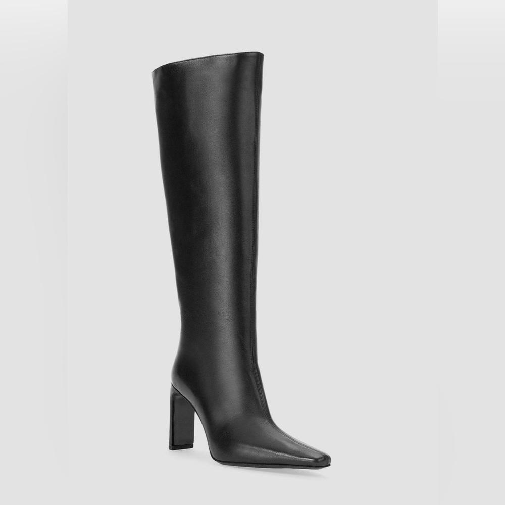 Staud Wally 90mm Black Knee Boots 38.5=8.5